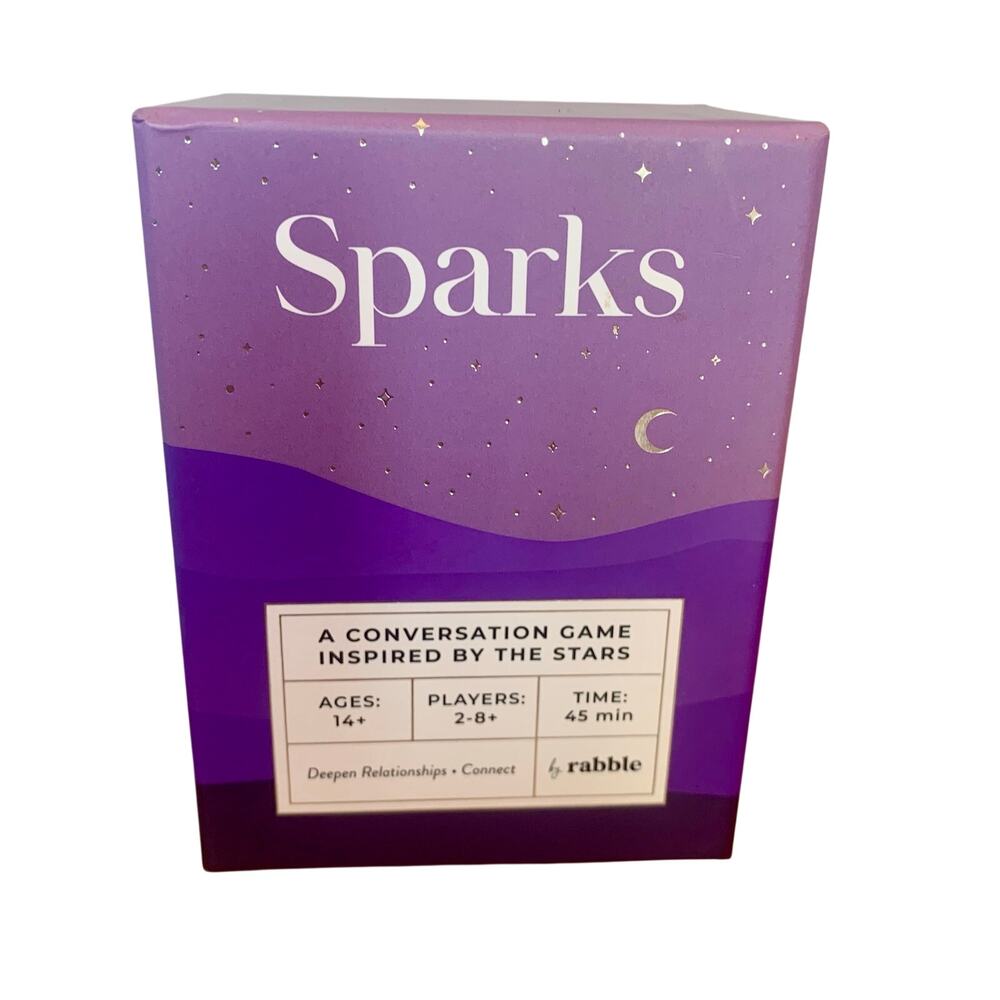 SPARKS Conversation Game Inspired by the Stars Rabble Products Constellation NEW